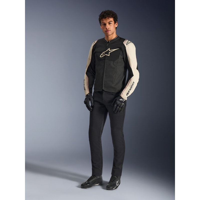 Alpinestars T-SPS Air V2 motorcykeljakke sort-sand