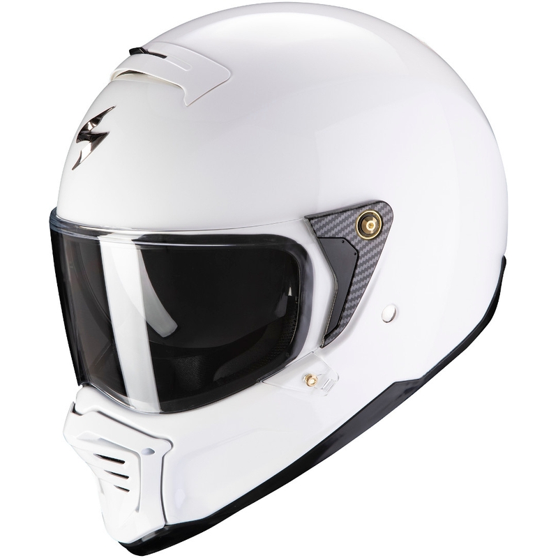 Scorpion EXO-HX1 Solid integralhjelm hvid - II. klasse - II. kvalitet