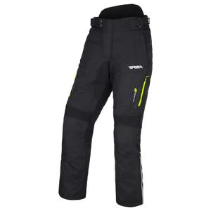 Motorcykelbukser RSA Wasp sort-hvid-fluo gul 3 - II. kvalitet