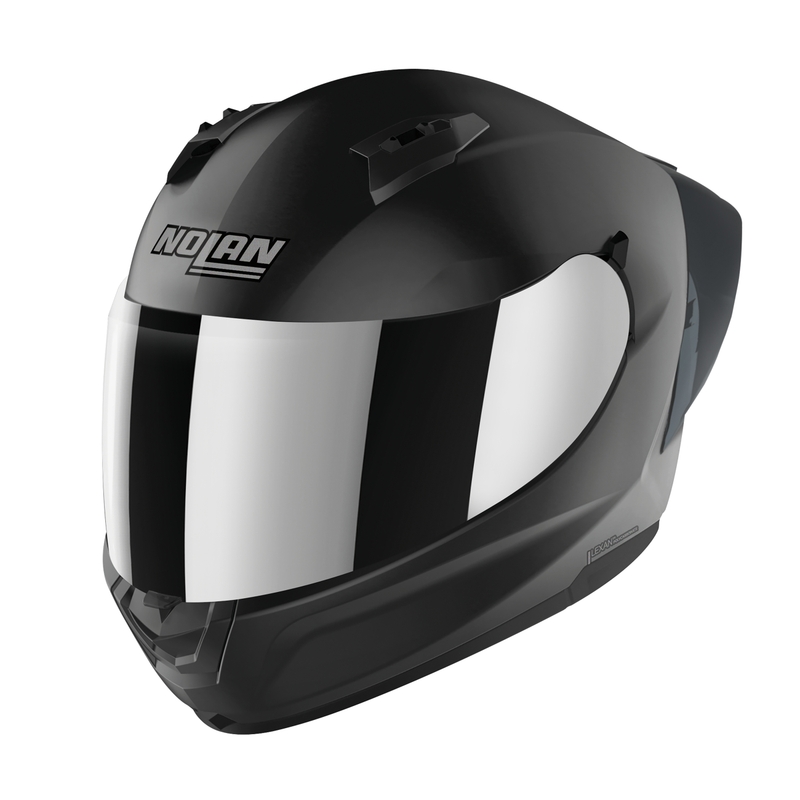 Nolan N60-6 Sport Silver Edition 18 sort integreret motorcykelhjelm - II. kvalitet