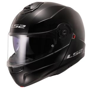 Flip-up hjelm LS2 FF908 Strobe II sort blank 2 - II. kvalitet