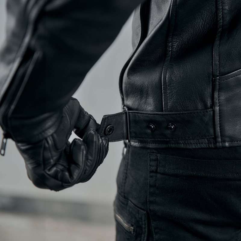 Rebelhorn Impala motorcykeljakke sort - 2. kvalitet - II. kvalitet