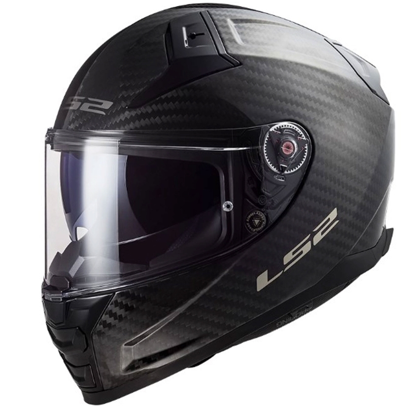 Integralhjelm LS2 FF811 Vector II Carbon 06 sort - II. kvalitet