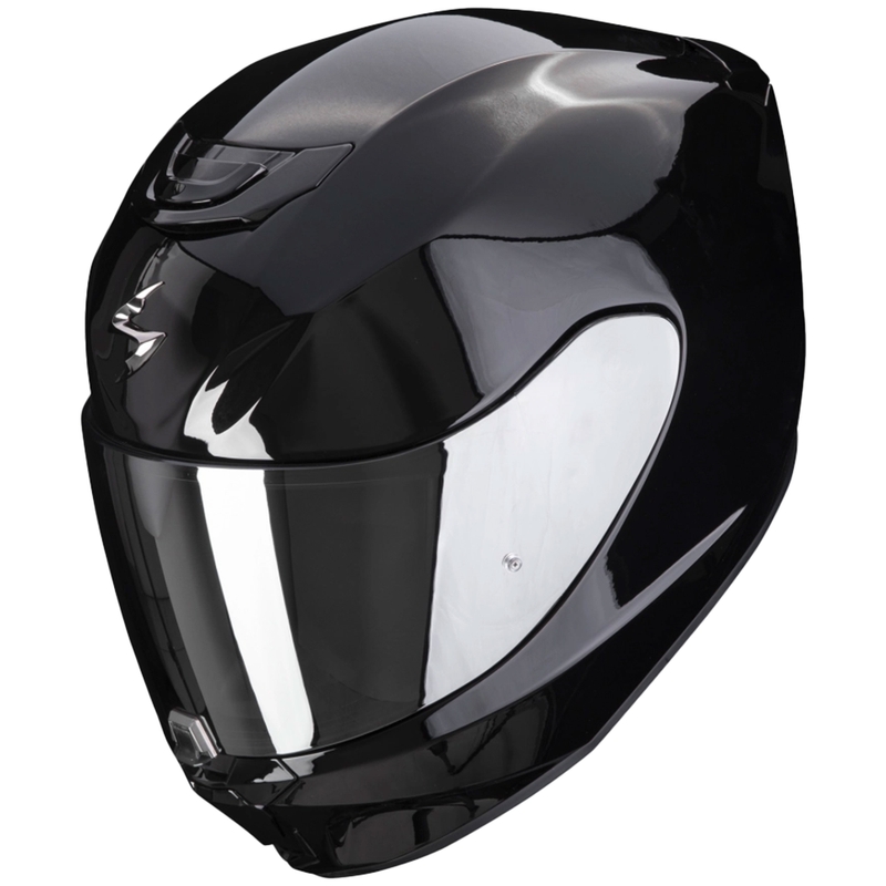 Scorpion EXO-391 Solid fullface motorcykelhjelm, blank sort - II. kvalitet