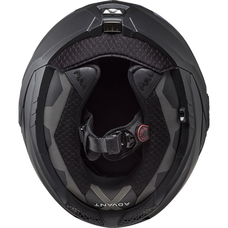 Flip-up motorcykelhjelm LS2 FF901 Advant X Solid sort mat - II. kvalitet