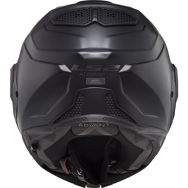 Flip-up motorcykelhjelm LS2 FF901 Advant X Solid sort mat - II. kvalitet