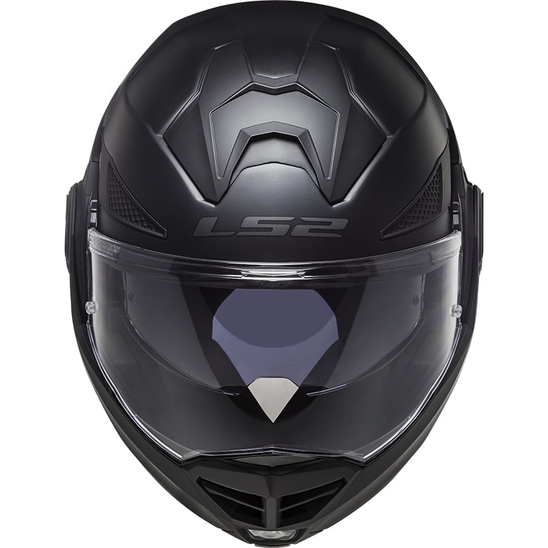 Flip-up motorcykelhjelm LS2 FF901 Advant X Solid sort mat - II. kvalitet