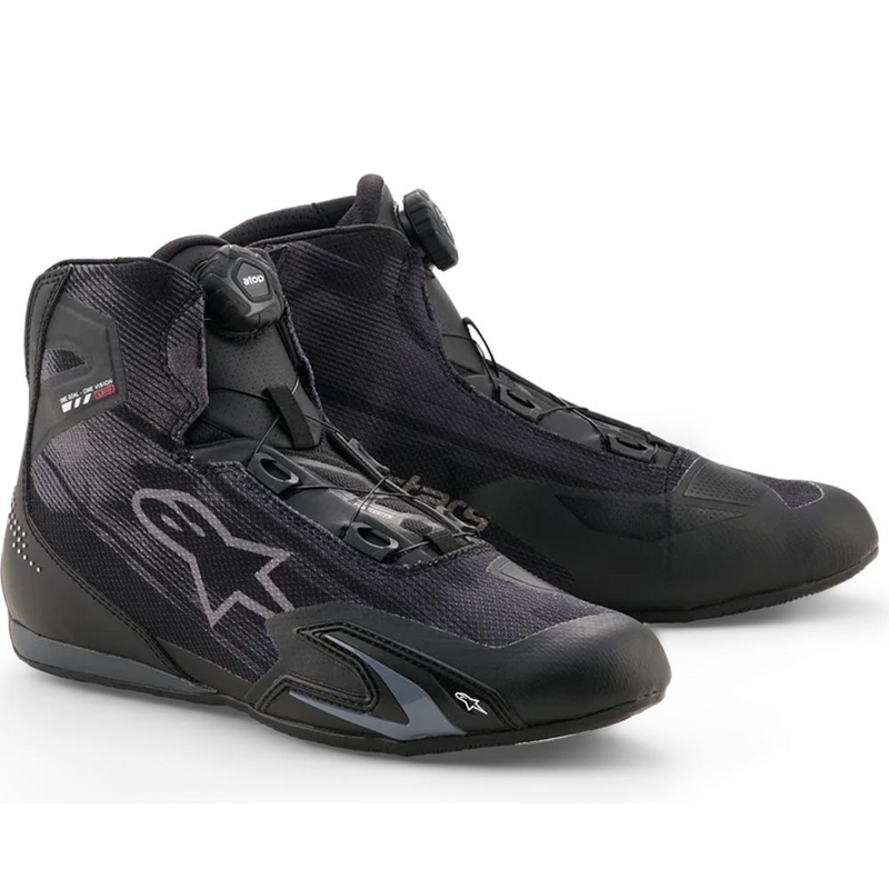 Motorcykelstøvler Alpinestars Celer Vented, Sort/Mørkegrå
