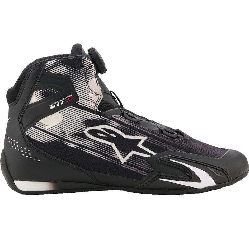 Alpinestars Celer Vented motorcykelstøvler, sort-hvid