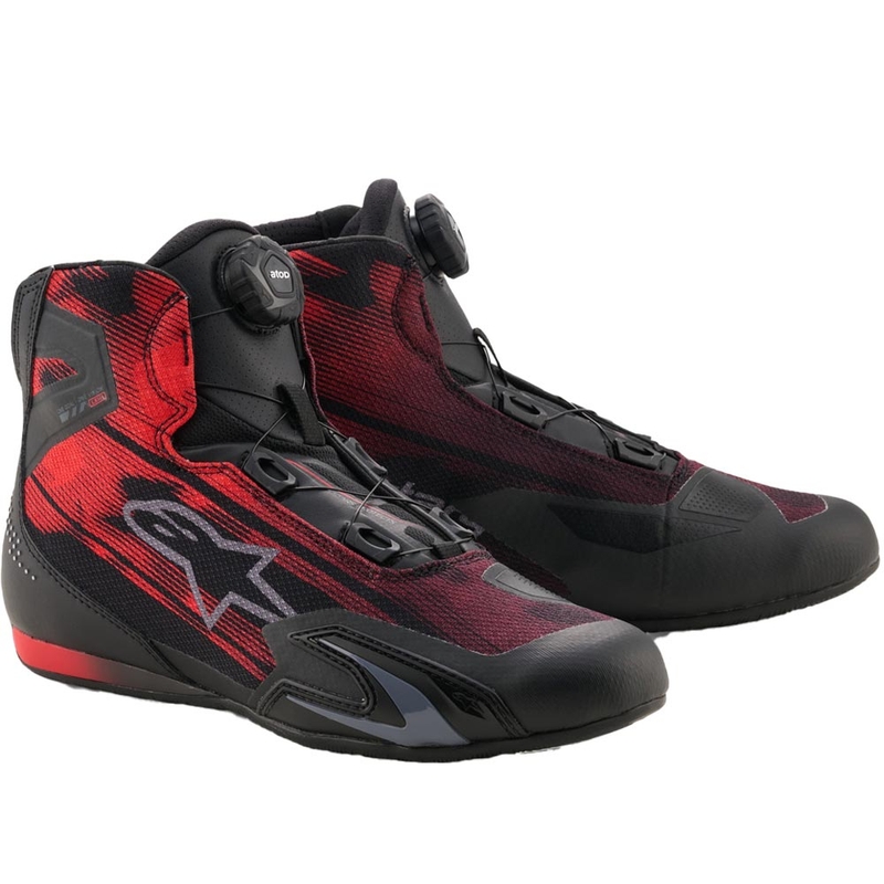 Alpinestars Celer Vented motorcykelstøvler sort-rød