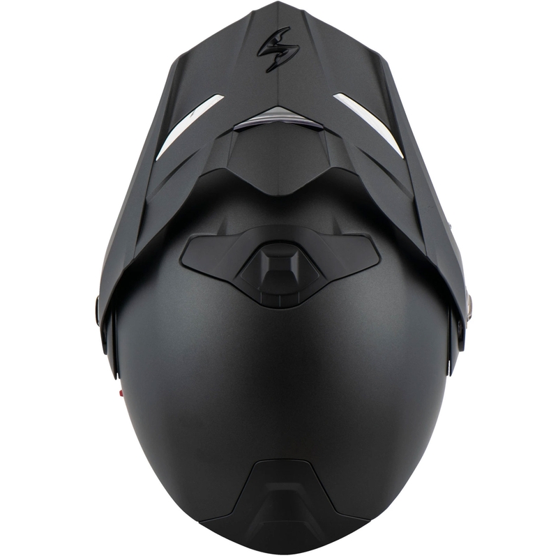 Motorcykelhjelm SCORPION ADX-2 Solid perlesort mat