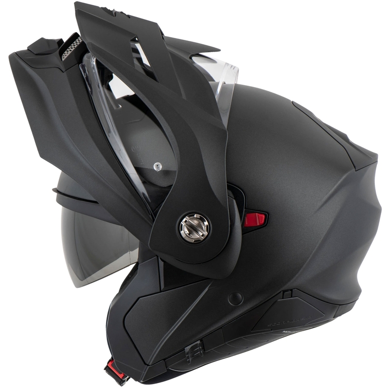 Motorcykelhjelm SCORPION ADX-2 Solid perlesort mat