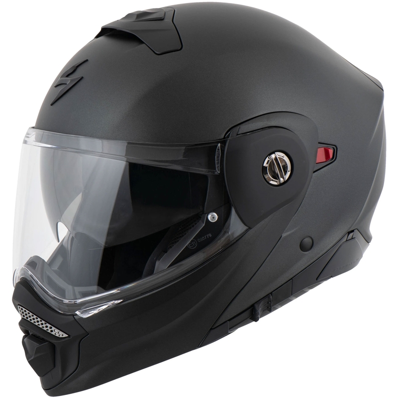 Motorcykelhjelm SCORPION ADX-2 Solid perlesort mat