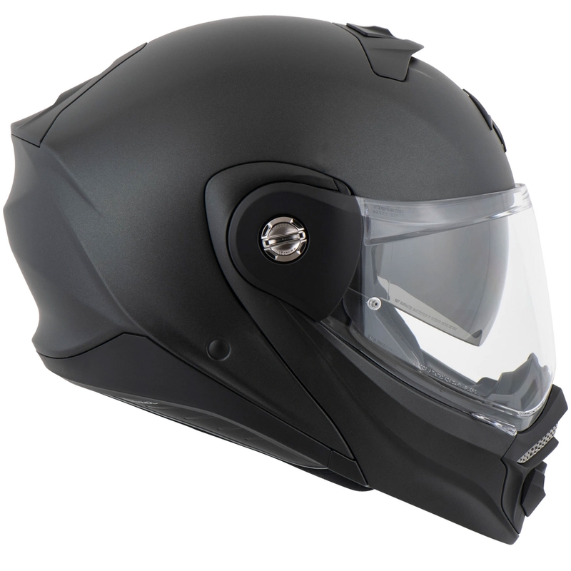 Motorcykelhjelm SCORPION ADX-2 Solid perlesort mat