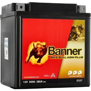AGM-batteri Banner Bike Bull AGM PLUS AGM PLUS 530 01 / BGTX30-3 - GTX30-3