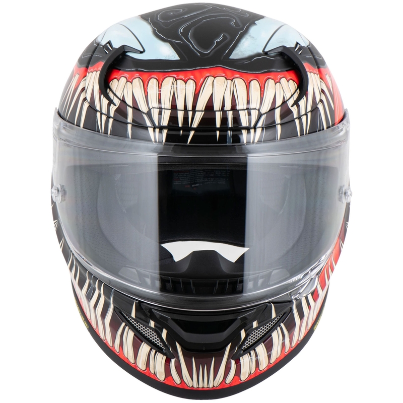 Integralhjelm HJC RPHA 12 Venom 3 Marvel, Sort/Rød