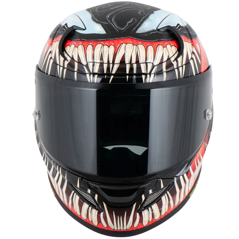 Integralhjelm HJC RPHA 12 Venom 3 Marvel, Sort/Rød