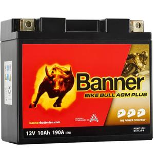AGM-batteri Banner Bike Bull AGM PLUS AGM PLUS 510 01 / BGT12B-4 - GT12B-4