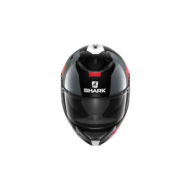 Integrální přilba SHARK SPARTAN Apics černo-šedo-červená