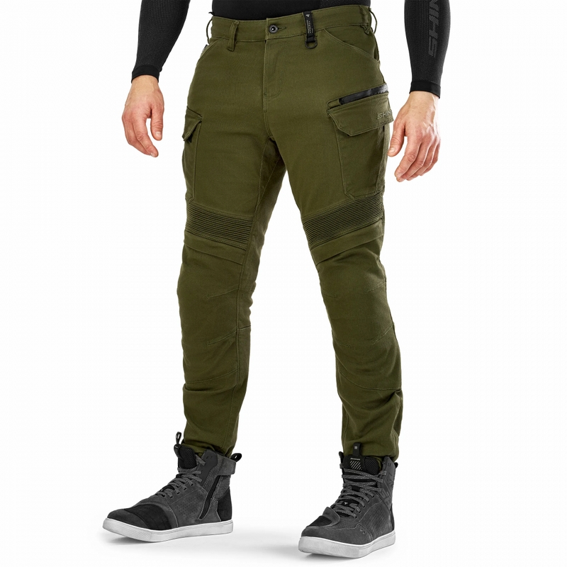 Shima Giro 3.0 forlængede motorcykelbukser, khaki