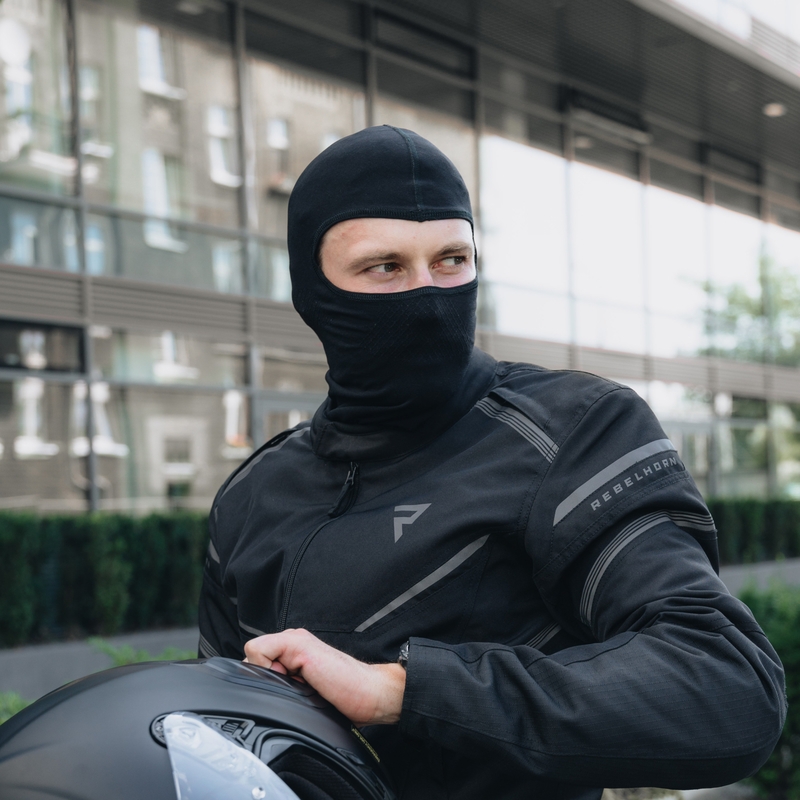 Rebelhorn Freeze II hjelmhætte sort