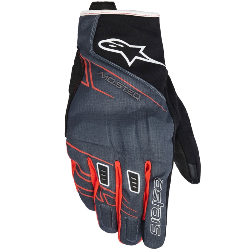 Alpinestars MOBLAST VANDTÆTTE motorcykelhandsker sort-antracit-orange