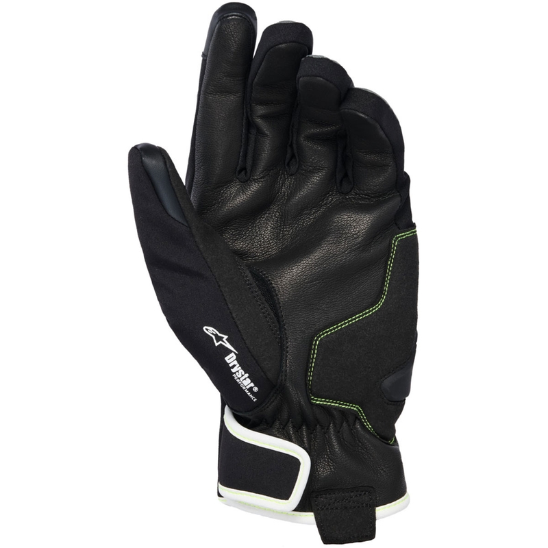 Alpinestars MOBLAST VANDTÆTTE motorcykelhandsker grå-sort-fluo gul-hvid
