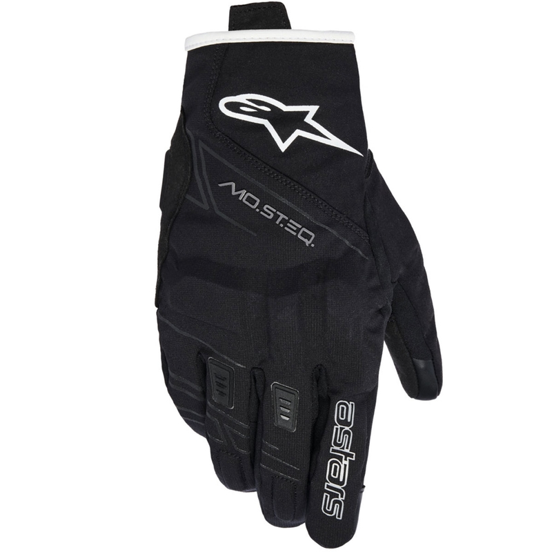 Alpinestars STELLA MOBLAST WATERPROOF dame motorcykelhandsker sort-hvid off-white