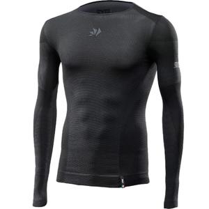 Funktionel langærmet T-shirt SIXS BT TS2L V2 sort-mørkegrå