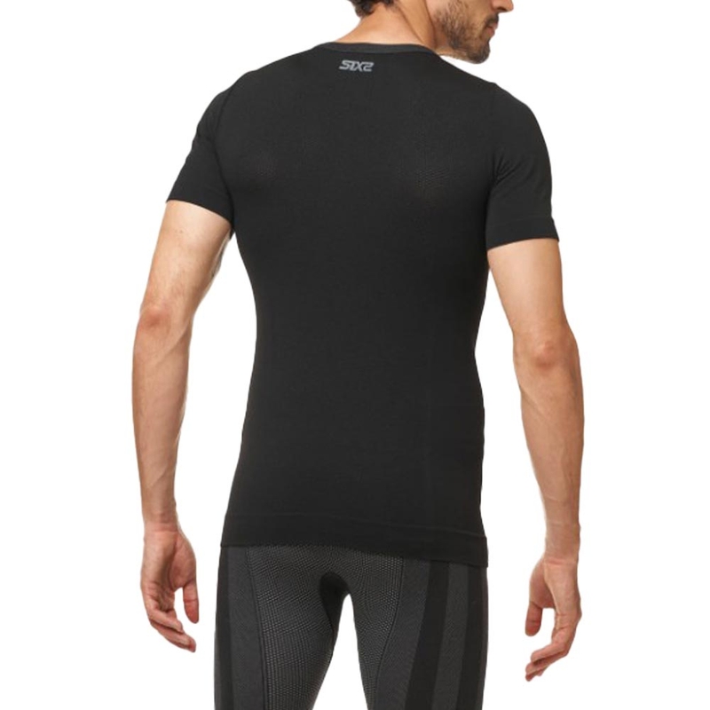 SIXS TS1 V2 kortærmet funktionsskjorte sort