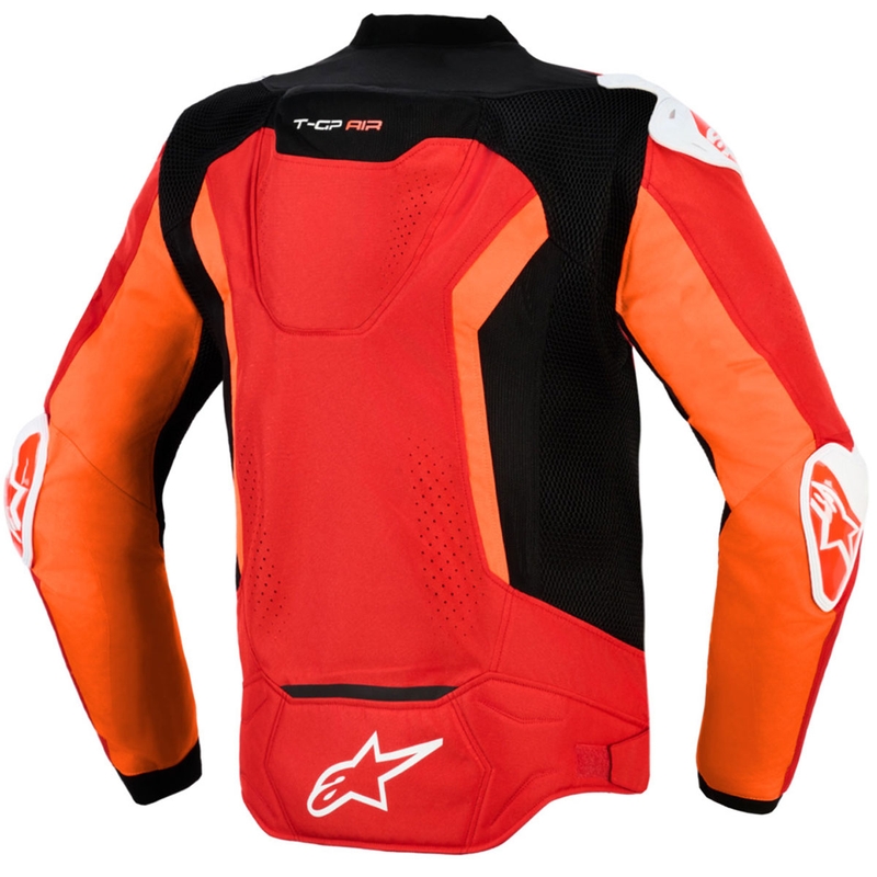 Alpinestars T-GP Air motorcykeljakke rød-fluo rød-hvid-sort