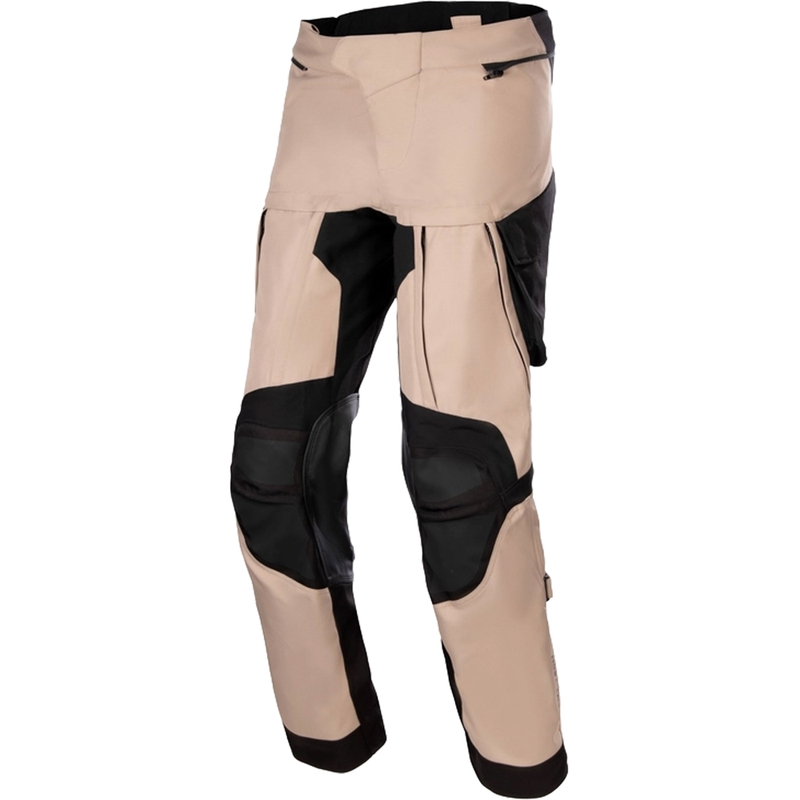 Alpinestars Halo Drystar motorcykelbukser khaki-sort