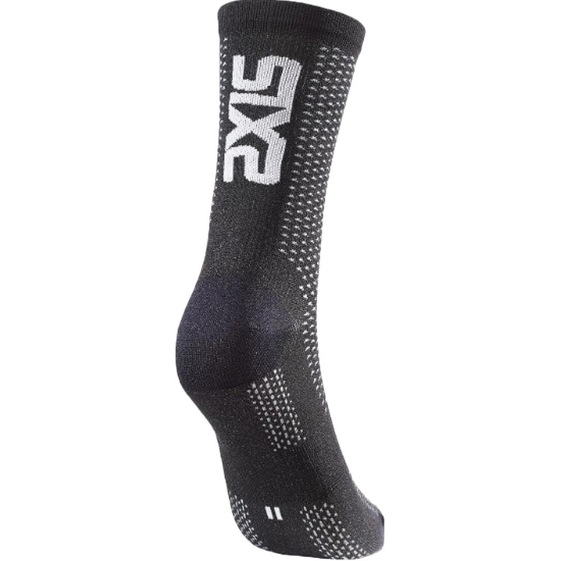 Funktionelle sokker SIXS SHORT LOGO V2 sort carbon