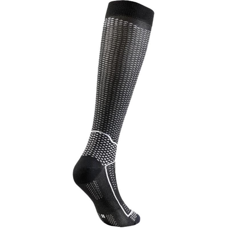 Funktionelle knæstrømper SIXS LONG V3 sort carbon