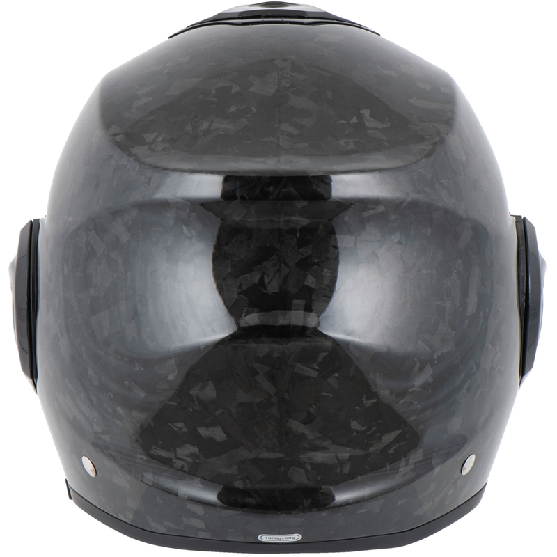 Scorpion EXO-TECH EVO ONYX CARBON Solid flip-up motorcykelhjelm, sort