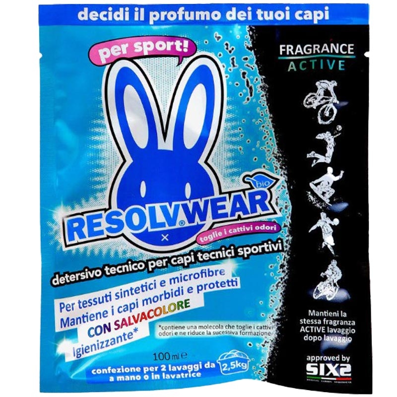 SIXS Resolvwear Aktivt vaskemiddel 100 ml