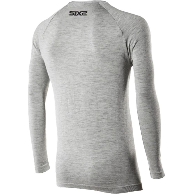 Termo langærmet T-shirt SIXS TS2 MERINOS grå