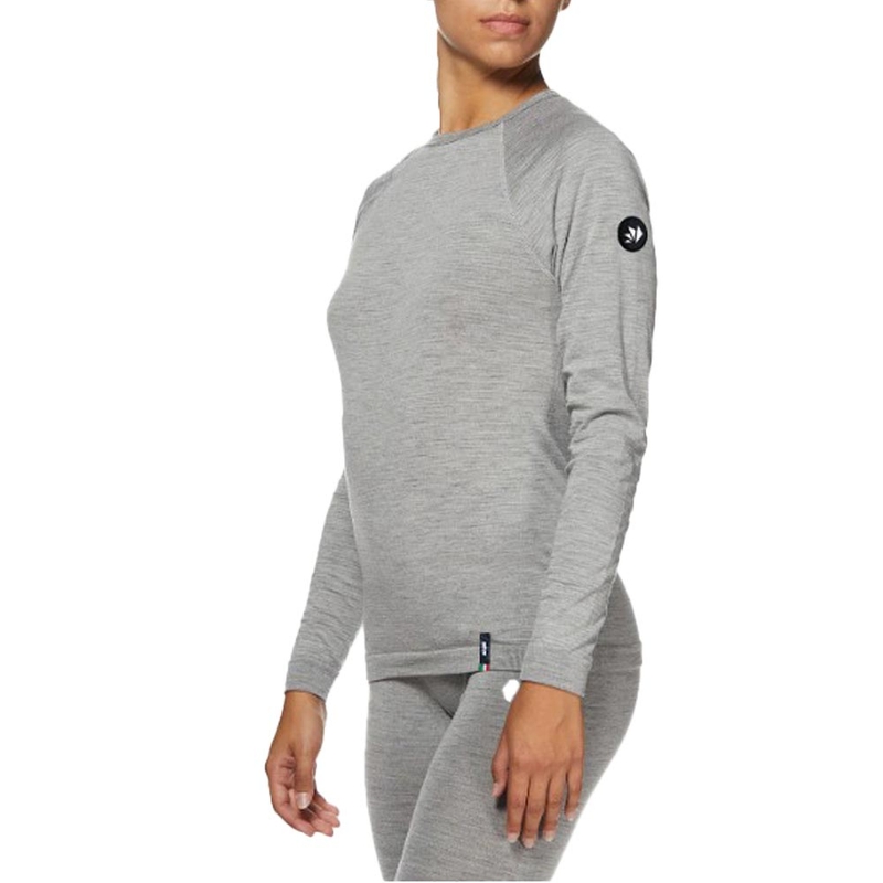 Termo langærmet T-shirt SIXS TS2 MERINOS grå