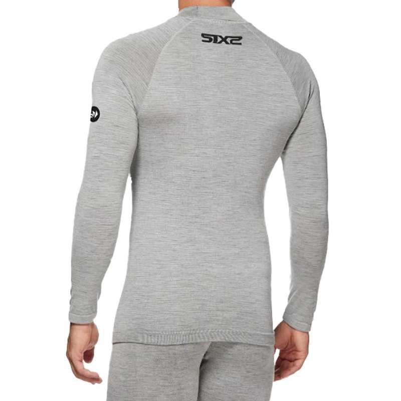 Termo langærmet T-shirt SIXS TS3 MERINOS grå