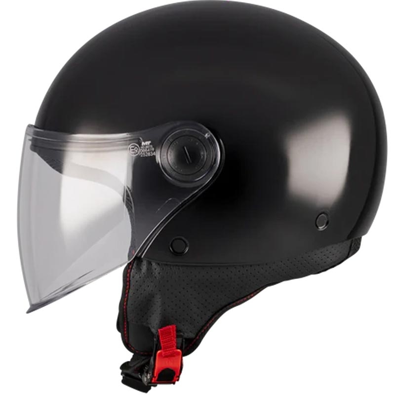 Åben motorcykelhjelm MT Street S Pure A1 sort