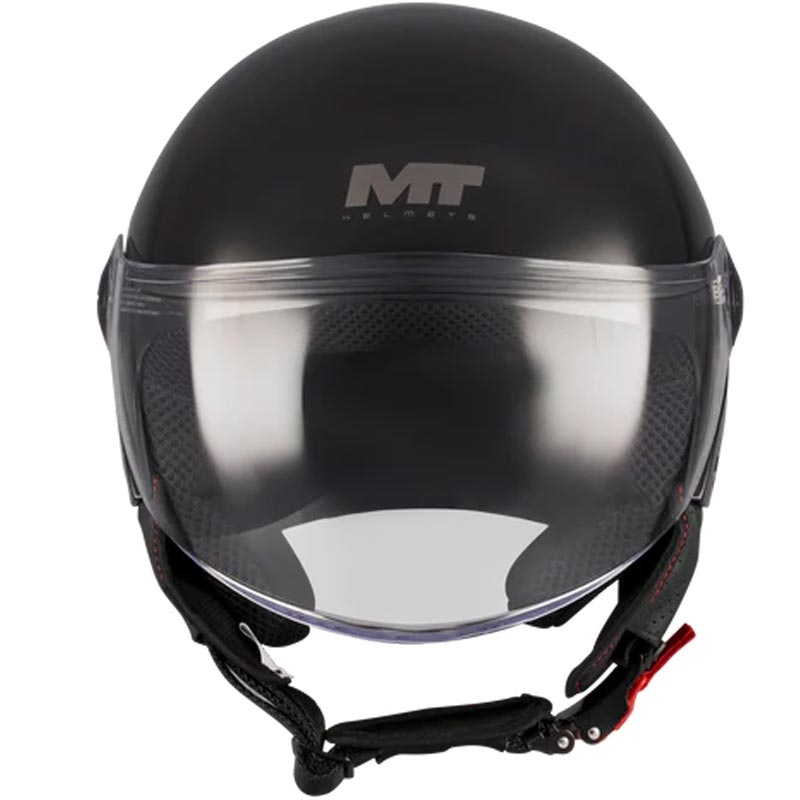 Åben motorcykelhjelm MT Street S Pure A1 sort