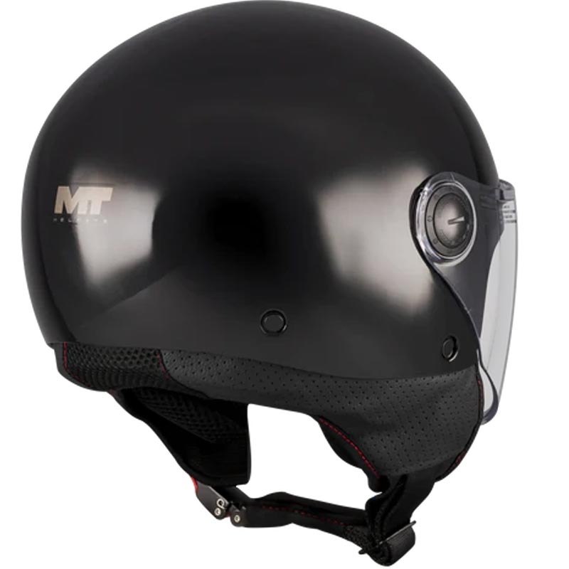 Åben motorcykelhjelm MT Street S Pure A1 sort