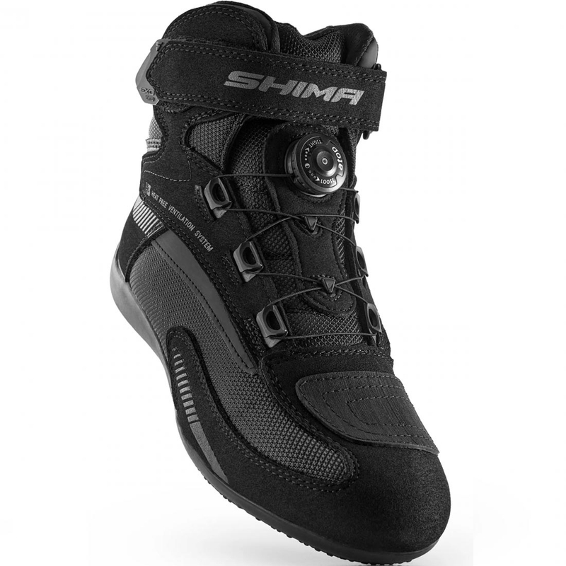 Shima Exo motorcykelstøvler sort-sort