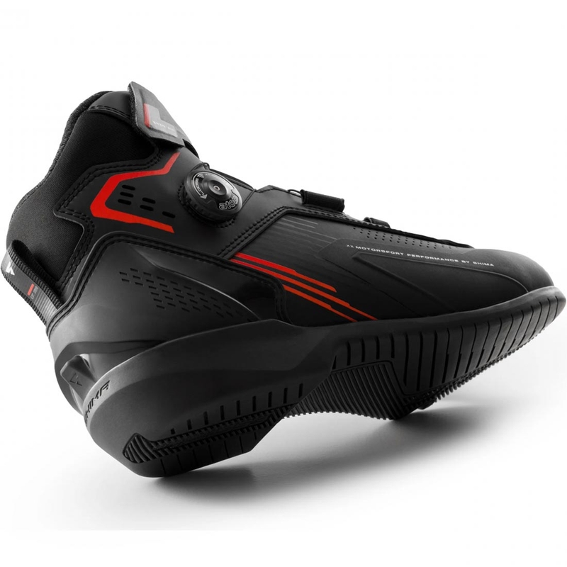 Shima Enzo Air motorcykelstøvler sort-rød