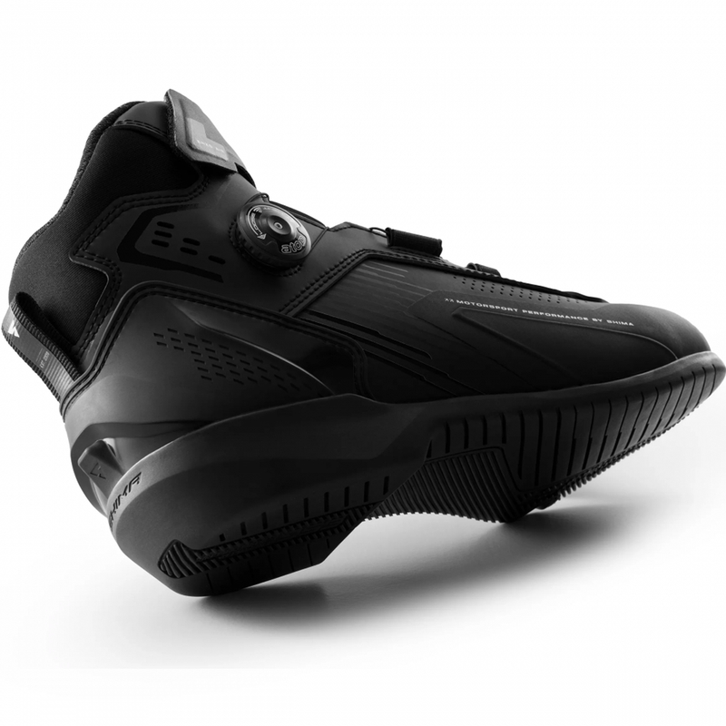 Shima Enzo Air motorcykelstøvler sort-sort