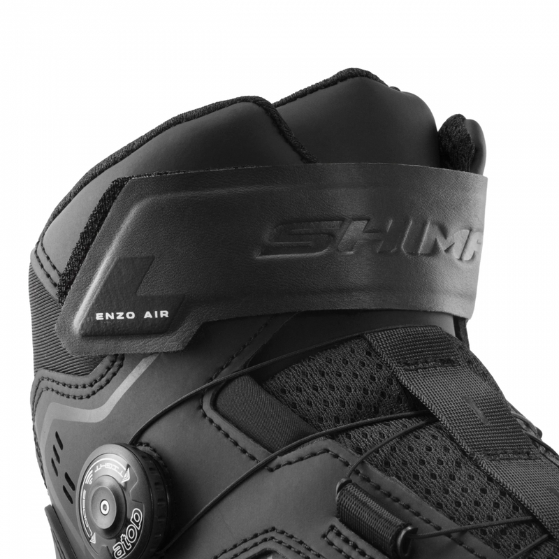 Shima Enzo Air motorcykelstøvler sort-sort