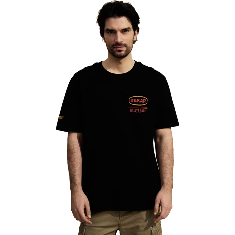 Dakar Breakdown T-shirt, sort