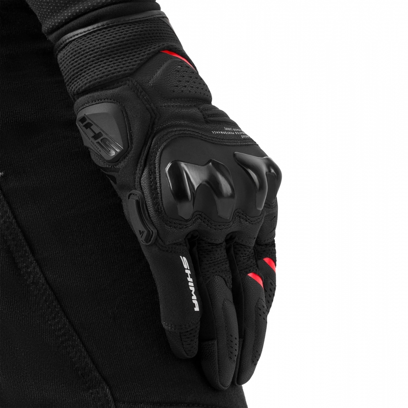 Shima Spark 3.0 motorcykelhandsker sort-rød
