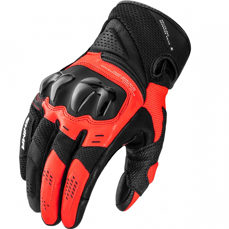 Shima Spark 3.0 motorcykelhandsker, fluo rød