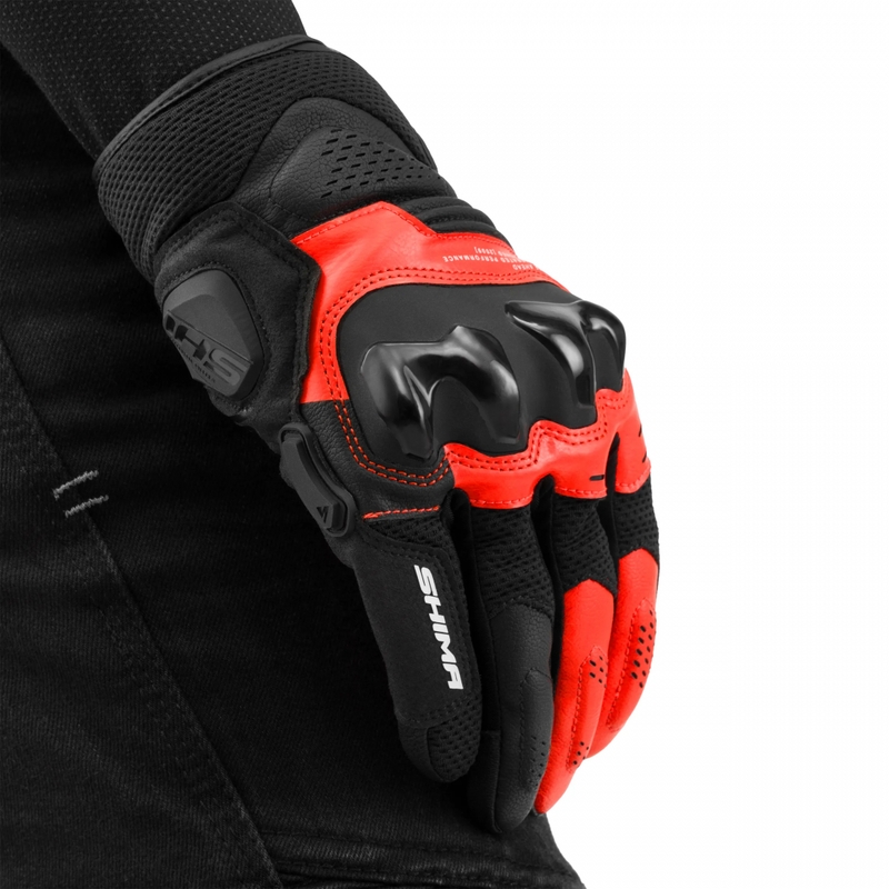 Shima Spark 3.0 motorcykelhandsker, fluo rød